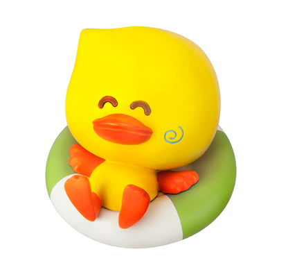 Infantino- Bath Duck Squirt & Temperature Tester-Multicolor