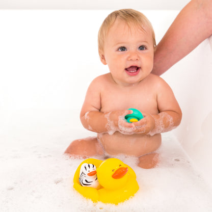 Infantino- Bath Duck N Family-Multicolor