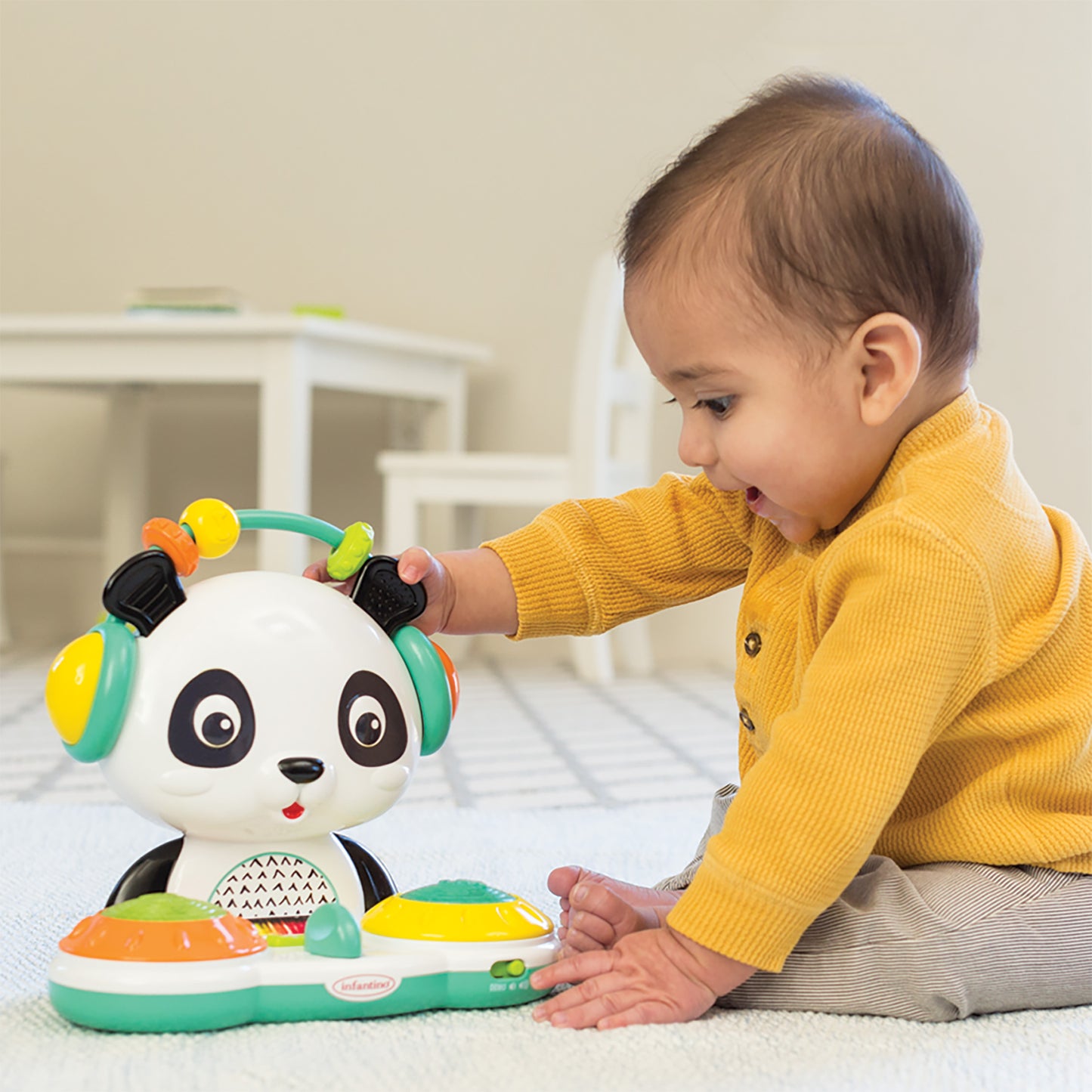 Infantino- Spin & Slide Dj Panda-Multicolor