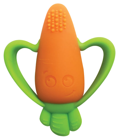 Infantino- Good Bites Textured Carrot Teether-Orange