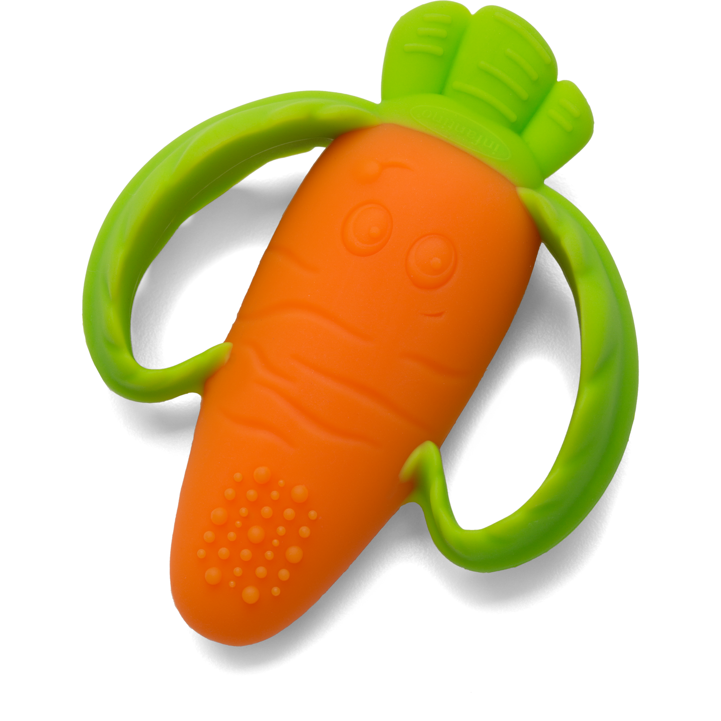 Infantino- Good Bites Textured Carrot Teether-Orange