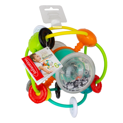 Infantino- Magic Beads Activity Ball -Multicolor