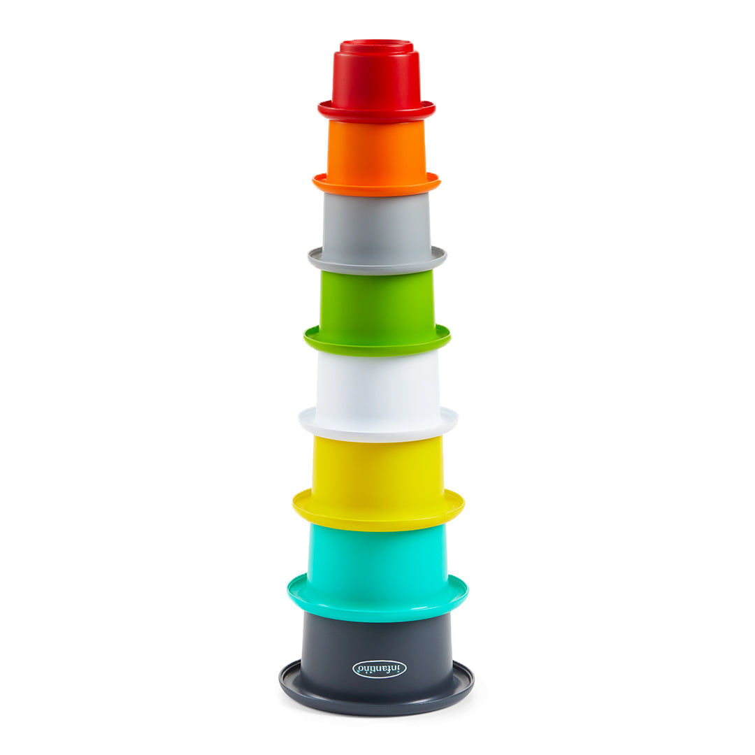 Infantino- Stack'N Nest Cups-Multicolor