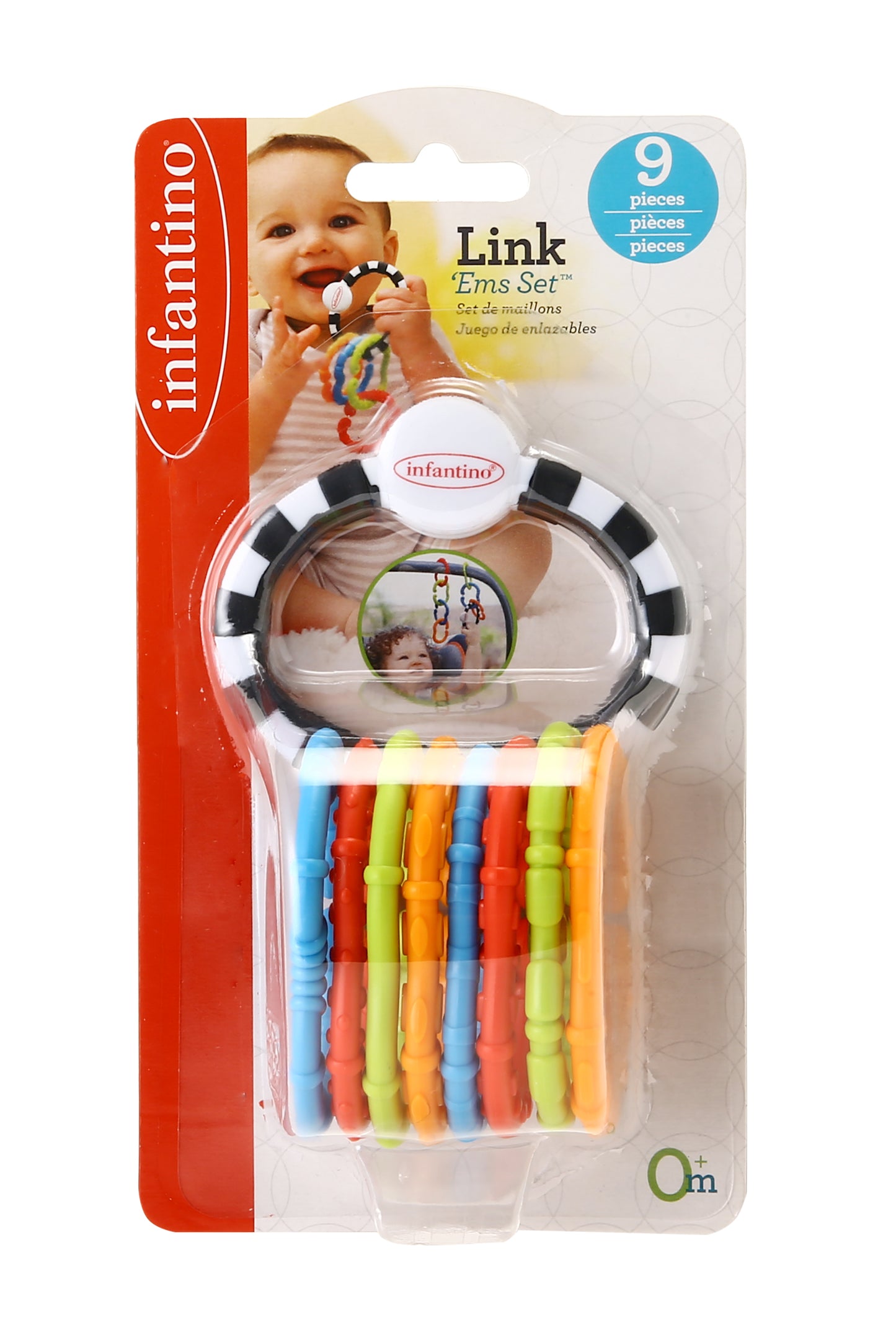 Infantino- Link Ems Set-Multicolor