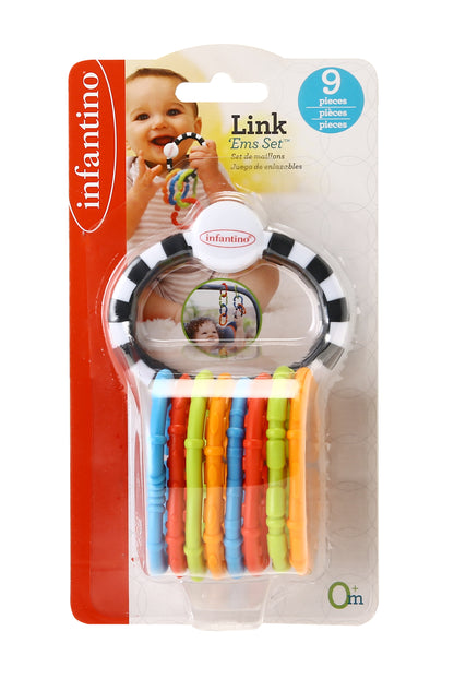 Infantino- Link Ems Set-Multicolor