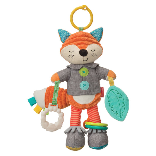 Infantino- Go Gaga Playtime Pal - Fox-Multicolor