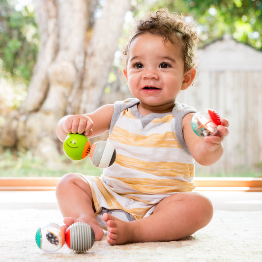 Infantino- Caterpillar Activity Balls-Multicolor