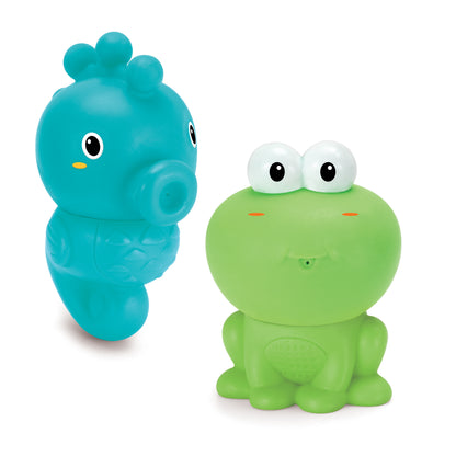 Infantino- Senso' Plug & Squirt Aquarium-Multicolor