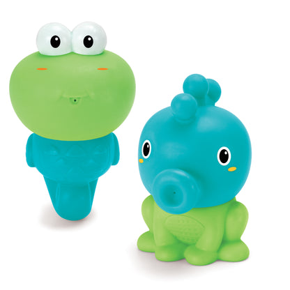 Infantino- Senso' Plug & Squirt Aquarium-Multicolor