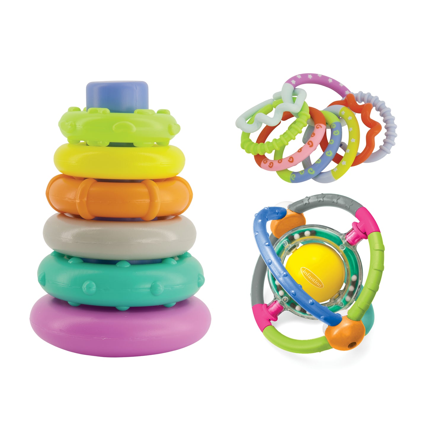 Infantino- Box Of Cheer-Multi Color