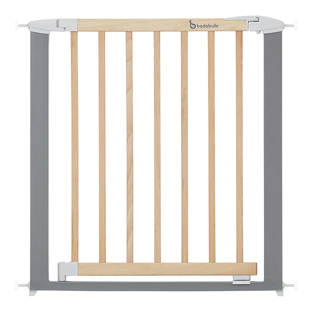 Badabulle Safe & Lock Wood Metal Safety Gate - For Opening From 73 To 81.5 Cm