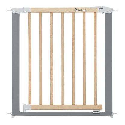 Badabulle Safe & Lock Wood Metal Safety Gate - For Opening From 73 To 81.5 Cm