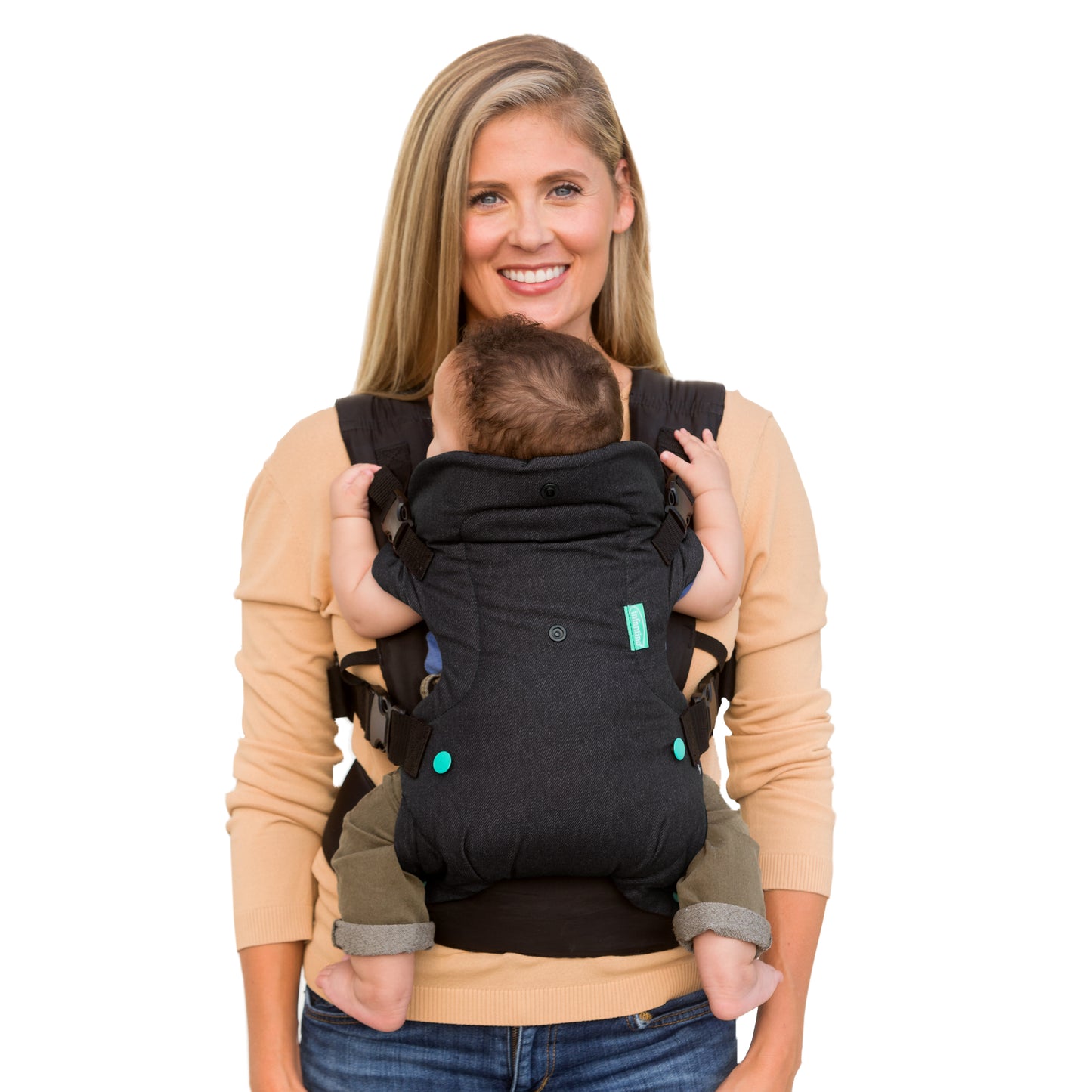 Infantino-  Flip Advanced 4-In-1 Convertible Carrier-Black