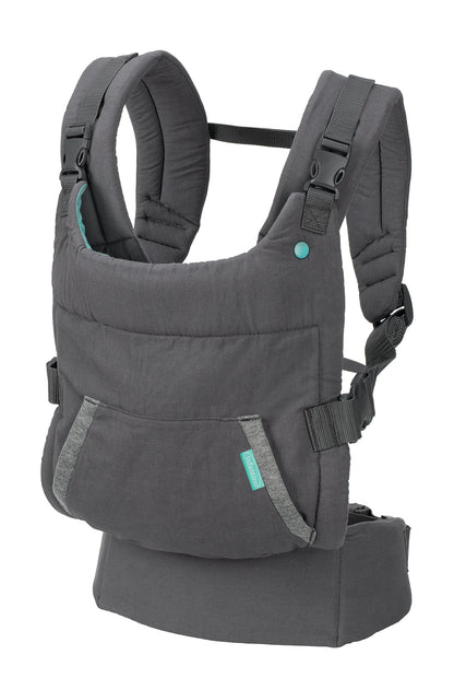 Infantino-  Cuddle Up Ergonomic Hoodie Carrier-Grey