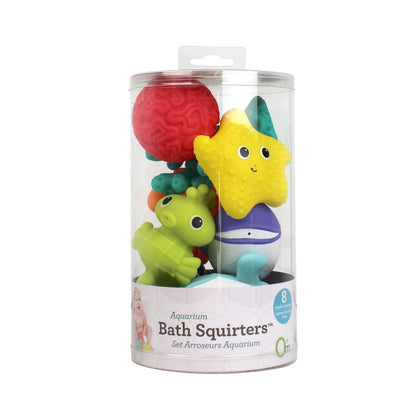 Infantino- Aquarium Bath Squirters-Multicolor