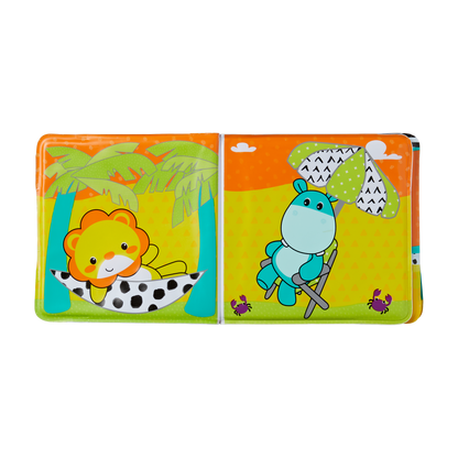 Infantino- Bath Book-Multicolor