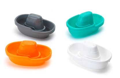 Infantino- Bath Boats-Multicolor