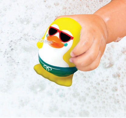 Infantino- Surfing & Squirting Bath Pal-Multicolor