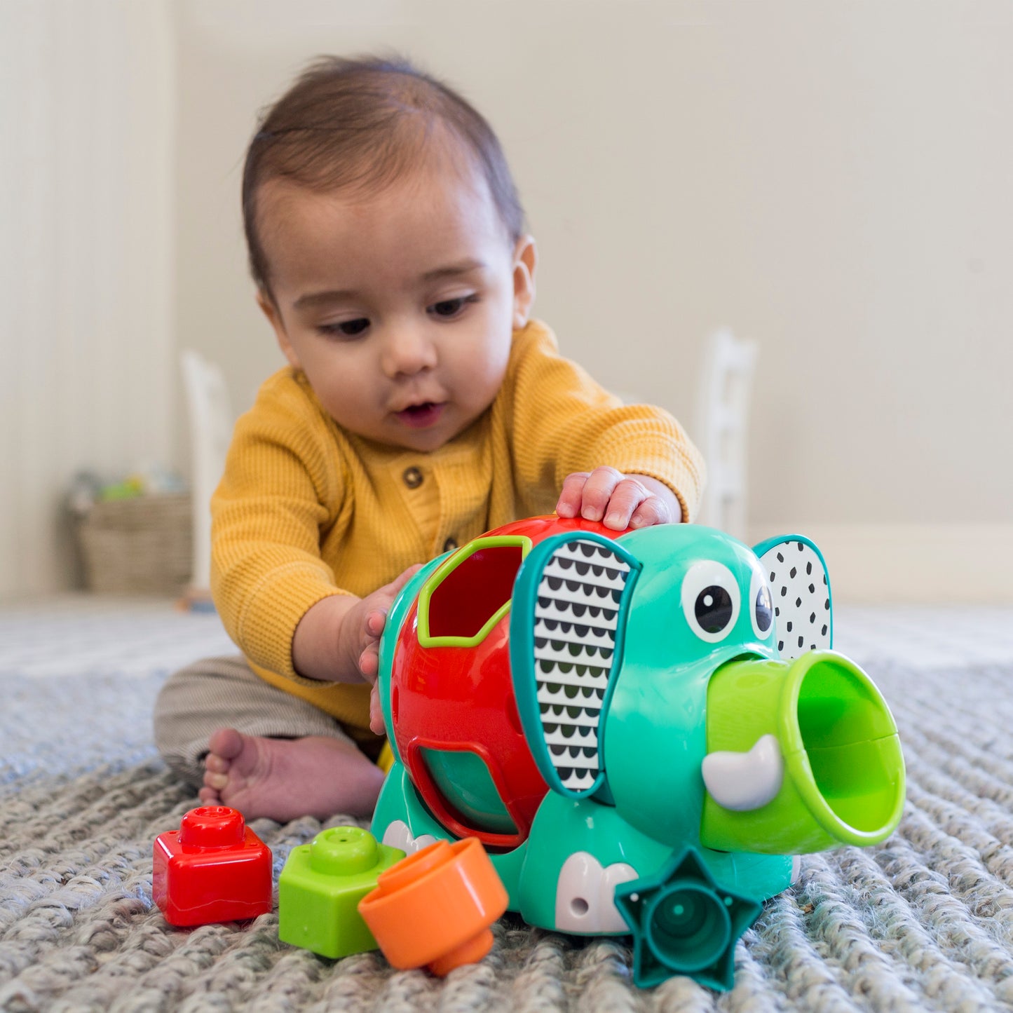 Infantino- Jumbo Shape Sorter-Multicolor