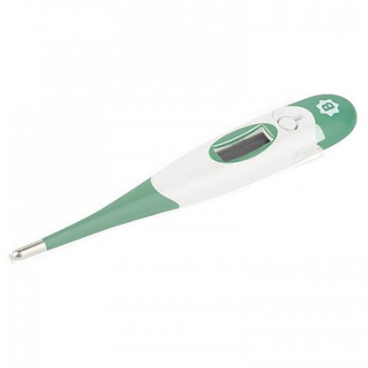 Badabulle Digital Thermometer, 10 Sec Chrono, Flexible Tip, Memorizes Temperature