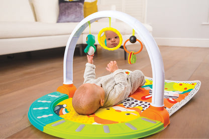 Infantino- Watch Me Grow 3-In-1 Activity Gym-Multicolor