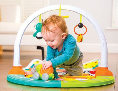 Infantino- Watch Me Grow 3-In-1 Activity Gym-Multicolor