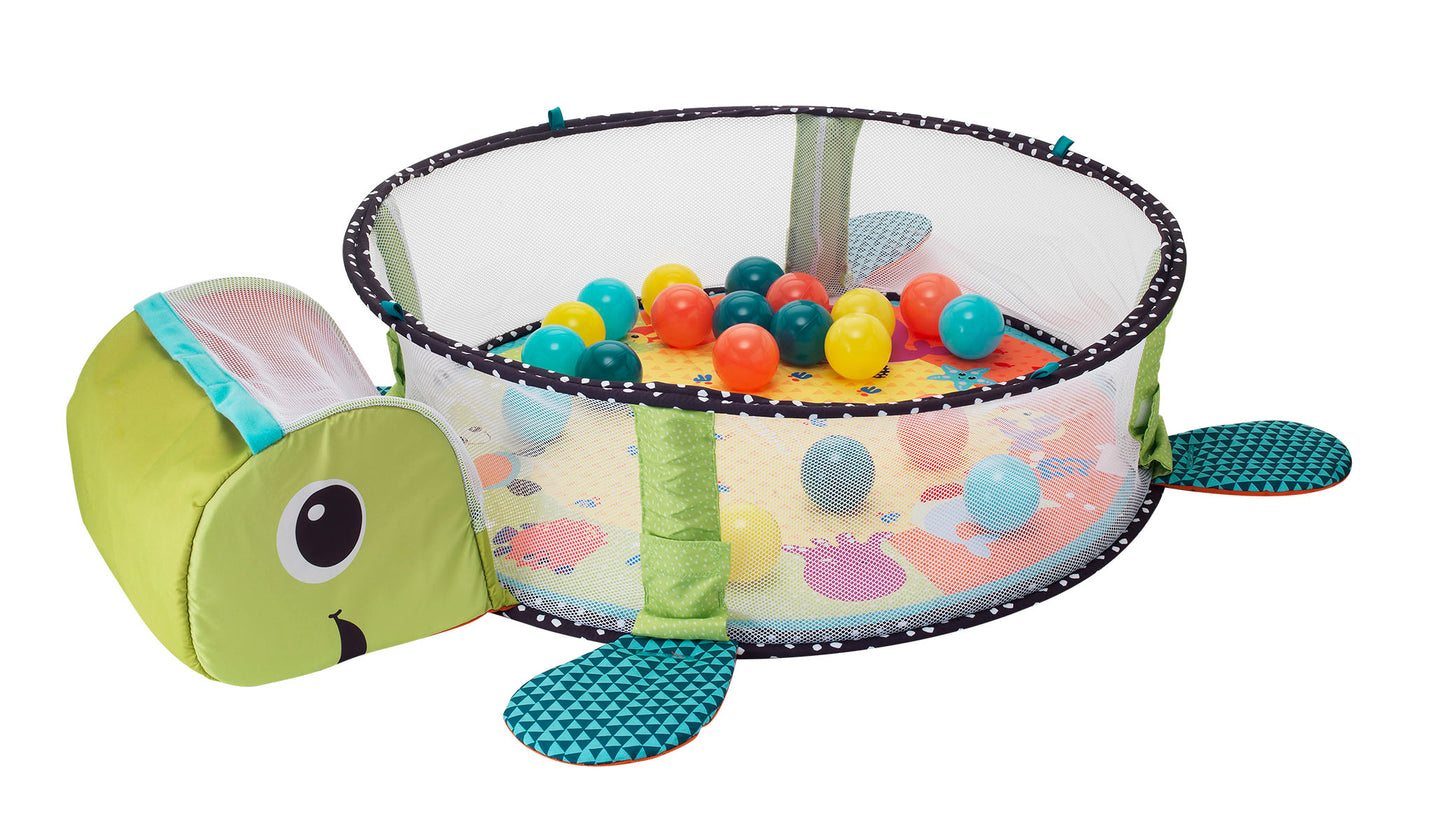 Infantino- Grow-With-Me Activity Gym & Ball Pit-Multicolor