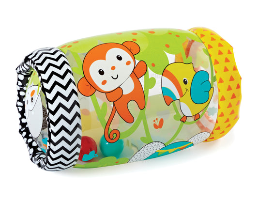 Infantino- Jungle Peek & Roll -Multicolor