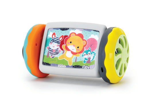 Infantino- Mirror Me Activity Roller-Multicolor