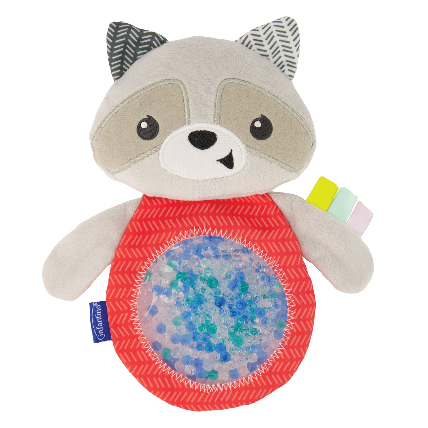 Infantino- Seek & Squish Gel-Pouch Pal-Multicolor