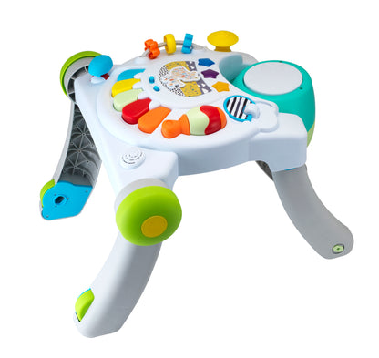 Infantino- Sit, Walk & Play 3-In-1 Walker Table-Multicolor