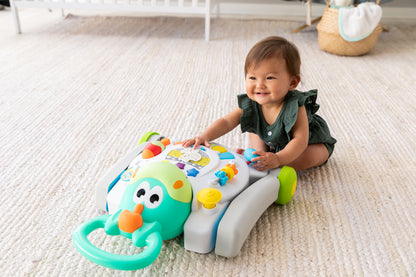 Infantino- Sit, Walk & Play 3-In-1 Walker Table-Multicolor