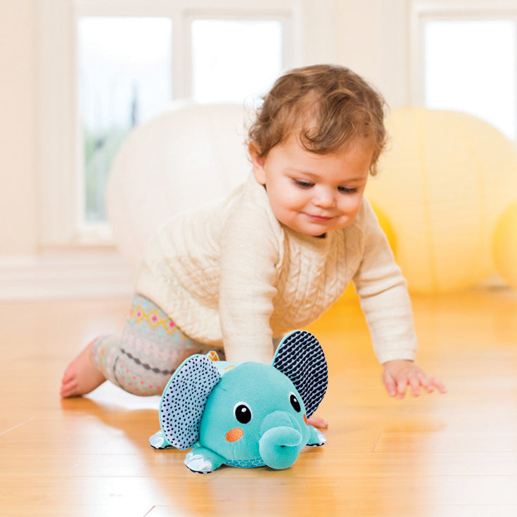 Infantino- Musical Mover & Shaker - Elephant -Multicolor