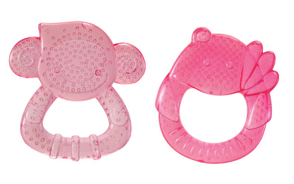 Infantino- Safari Teething Pals- Pink