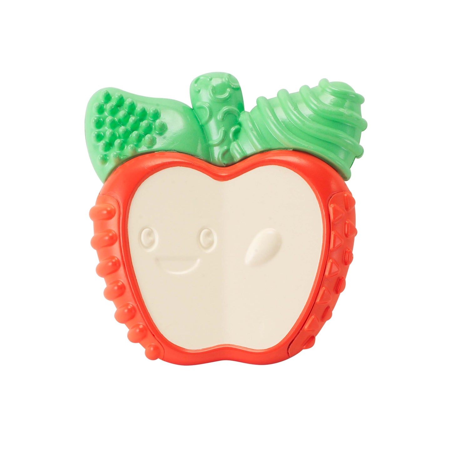 Infantino- Lil' Nibbles Vibrating Teether- Apple-Red