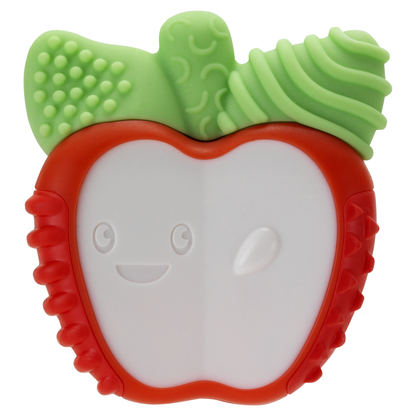 Infantino- Lil' Nibbles Vibrating Teether- Apple-Red