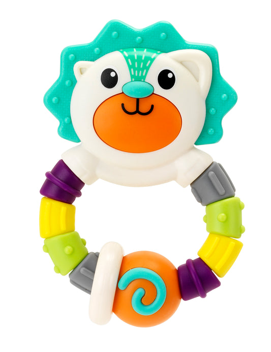 Infantino- Hedgehog Teether -Multicolor