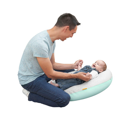 Badabulle Maternity Cusion Fluffy Velvet/ Nursing Pillow Comfortable With Its Microbead Filling, Soft, Stretch Fabric