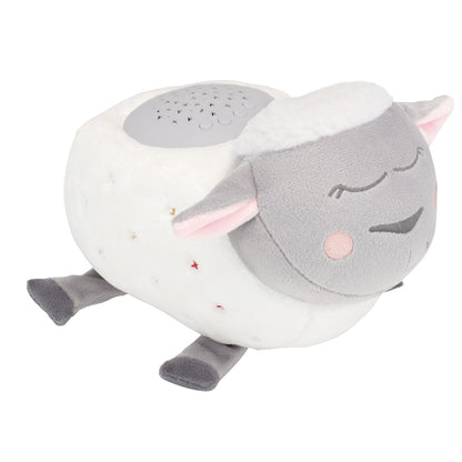 Badabulle Sheep Plush Musical Projection Night Light  - 21 X 16 X 14 Cm