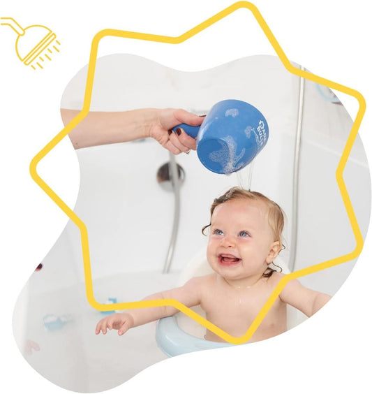 Badabulle Baby Head Wash With Handle And Bath Toy