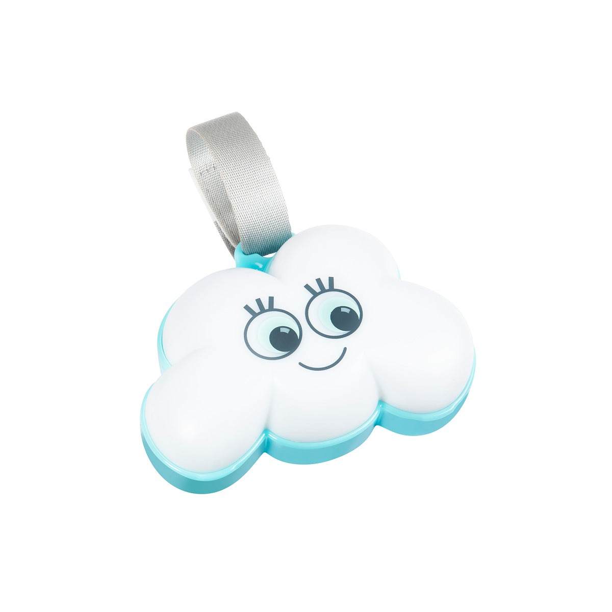 Badabulle Cloud Night Light, Fits On All Surfaces With Velcro Fastener, 15 Lullabies, 6 Light Colours, 30 Mins Auto Shut-Off