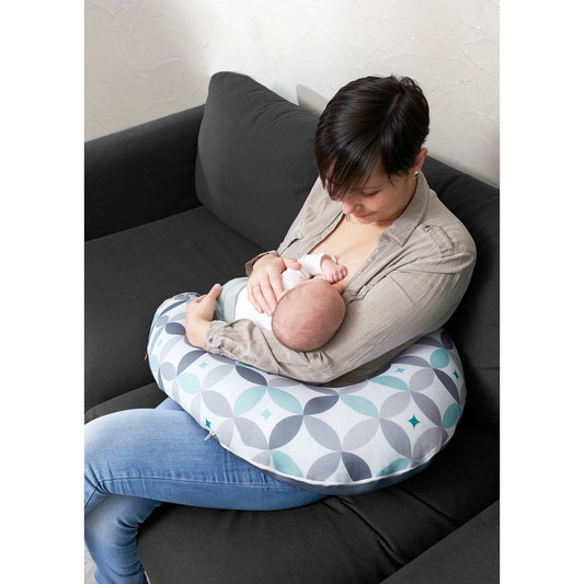 Badabulle Maternity Cusion Graphic | Nursing Pillow Comfortable With Its Microbead Filling, Soft, Stretch Fabric