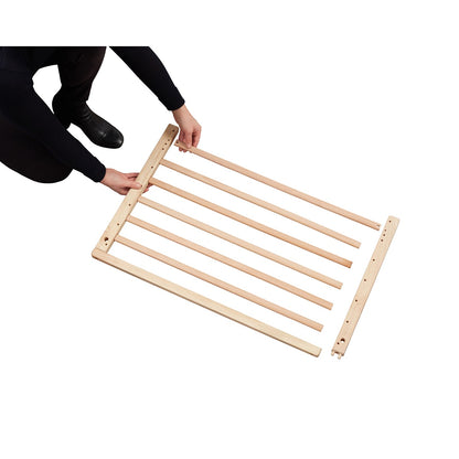 Badabulle - Deco Pop Wooden Extending Safety Gate | 63 To 106Cm Wide | Pressure Fit Or Screw Mounted