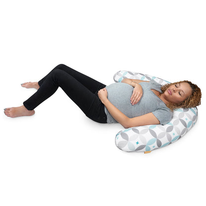 Badabulle Maternity Cusion Graphic | Nursing Pillow Comfortable With Its Microbead Filling, Soft, Stretch Fabric