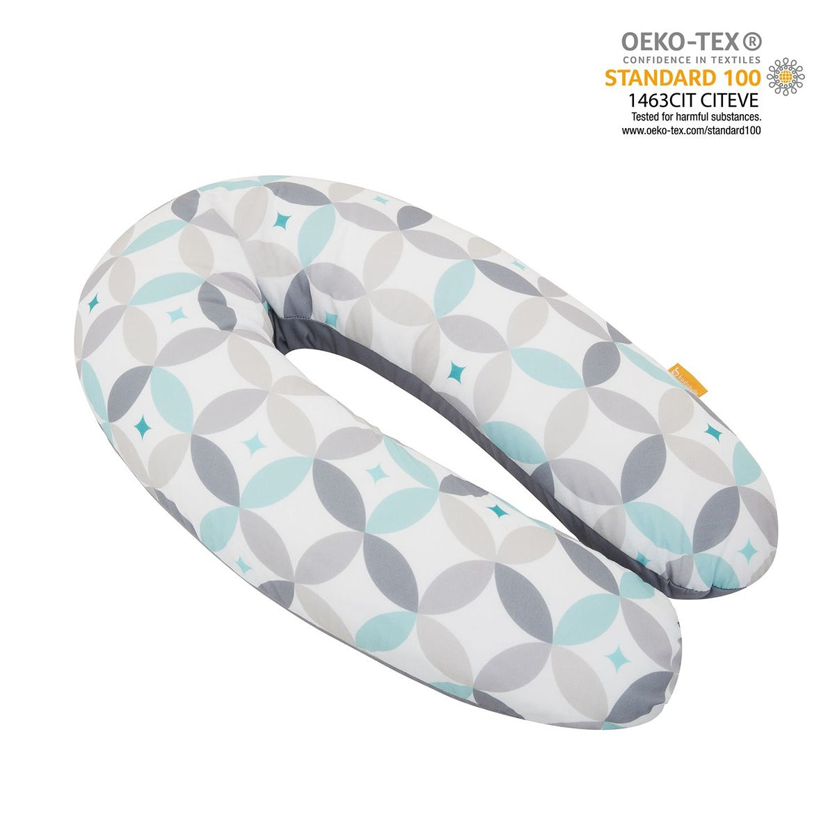 Badabulle Maternity Cusion Graphic | Nursing Pillow Comfortable With Its Microbead Filling, Soft, Stretch Fabric