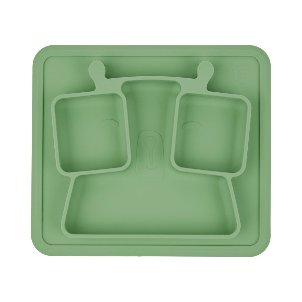 Badabulle Non-Slip Compartment Plate