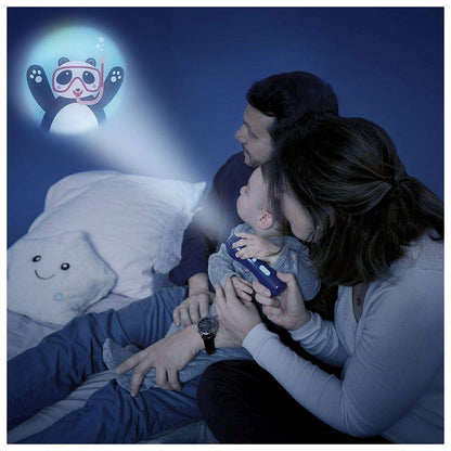 Badabulle - Sweet Dreams Torch With Music Box | Projector And 2 Good Night Stories - Blue