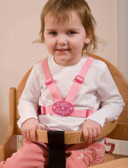 Clippasafe- Designer Little Angel Harness & Reins- Pink