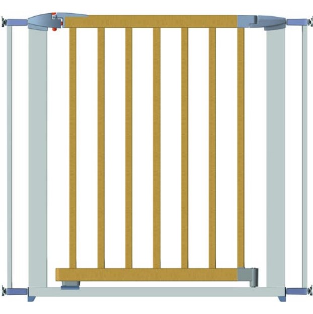 Clippasafe- Swing Shut Extendable Gate With Two Way Opening