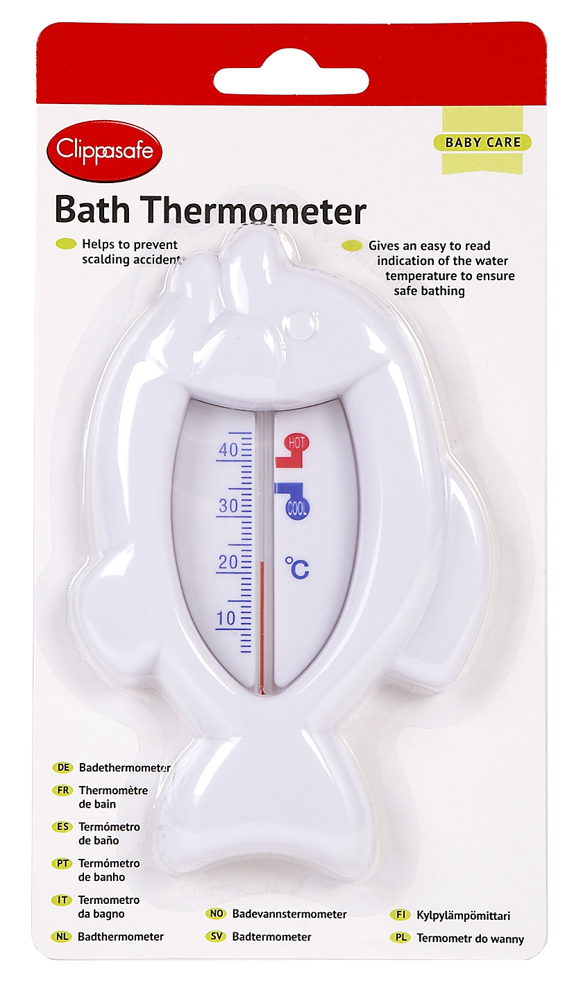 Clippasafe- Bath Thermometer - Fish Shape